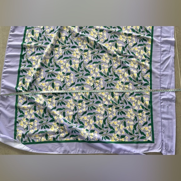 Lavender Floral Swim Sarong - Picture 2 of 6